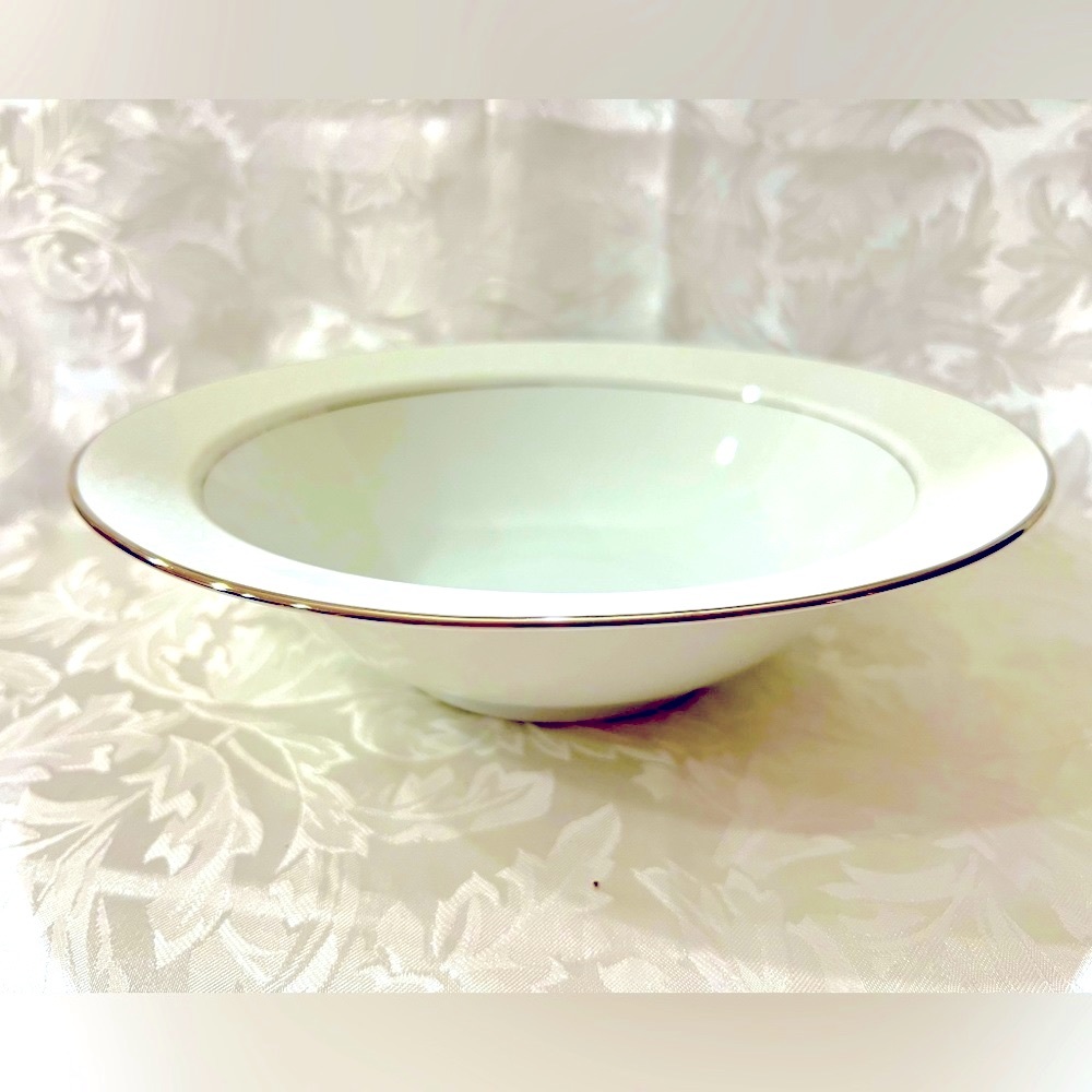 Vintage Style House fine china Serving Bowl 10” Diameter